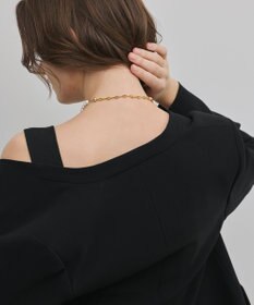 GRACE CONTINENTAL パールリボンネックレス