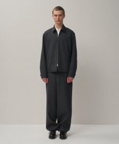 ATON BACK SATIN | ハリントンジャケット - UNISEX