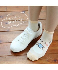 Mother garden しろたん スニーカー靴下 2足セット 《らっこいぬ/たまごかけごはん》 スニーカーソックス