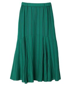 AMERICAN HOLIC リネンブレンドストライプマーメードスカート