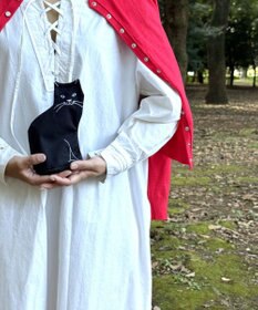 ROOTOTE 1117【ネコポーチ】EU.ウイズルー.オスワリネコ-A