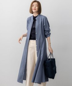 23区 L 【洗える】TWビエラ シャツワンピース