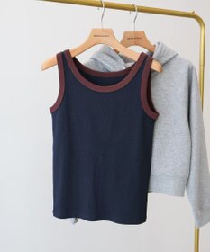 AMERICAN HOLIC バイカラーテレコタンクトップ