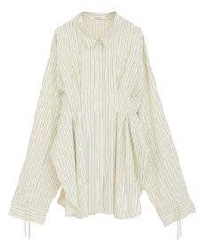 Green Parks ドロストシャーリングウエストタックシャツ