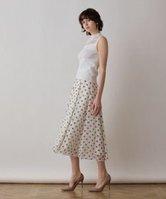 GRACE CONTINENTAL シアーグロスニットトップ