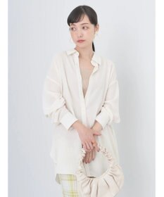 earth music&ecology シアーボーイズライクシャツ