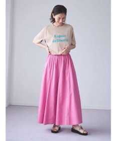 Green Parks Ｉ　切替ギャザーロングスカート