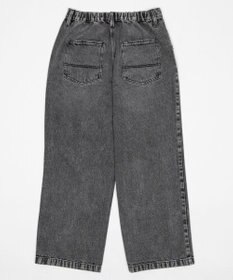 WEGO タックワイドストレートデニム