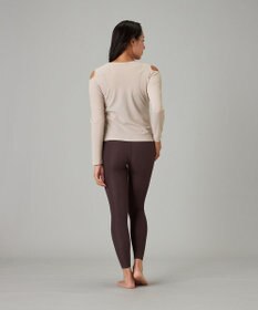 Chacott シアーワッフルロングスリーブTシャツ