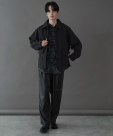 WEGO 【ユニセックス着用ITEM】メルトンショートZIPブルゾン