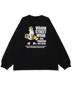WEGO 【ユニセックス着用ITEM】別注VISIONゴーストスケータープリントT（LS）