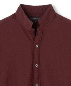 JOSEPH HOMME トライジャガードストレッチ　ウィングカラーシャツ