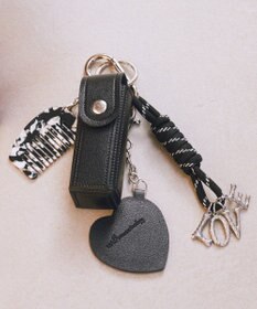 earth music&ecology リップケース付きマルチハートチャーム