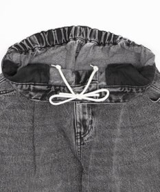 WEGO タックワイドストレートデニム