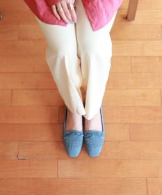 Bridget Birkin 【Bridget Birkin】メッシュリボンモカシン