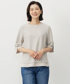J.PRESS LADIES 【洗える・吸水速乾・接触冷感・セットアップ対応】Light ジョーゼット ブラウス