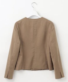 J.PRESS LADIES L 【洗える】シルセームスエード ブルゾン