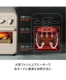 YAMATO テーブル＆キッチン 【レコルト】エアーオーブントースター  レッド  RFT-1(R)