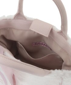 Maison de FLEUR スカーフ付きボア2WaySトートバッグ