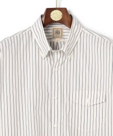 J.PRESS MEN 【SUPIMAコットン使用】マルチストライプブロードシャツ / B.D.