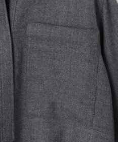 BEIGE， 【VERY NaVY12月号掲載】TERNES / ビックポケットプルオーバーウールブラウス