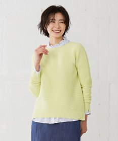 J.PRESS LADIES 【洗える】 ハウストンオーガニック ニット