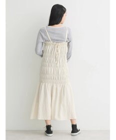 earth music&ecology ２ｗａｙシャーリングキャミワンピース