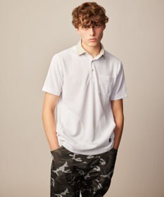 JOSEPH ABBOUD MOUNTAIN 【吸水速乾・通気性】ミズノコラボ DRY AEROFLOW ポロシャツ