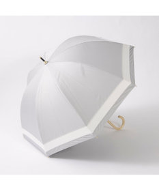 UNBILLION カシュネ cachenez / 【晴雨兼用】【日傘】 【UV カット率99.999.9％以上】PU切り継ぎボーダーバルーンショートパラソル