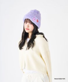 MOONBAT Care Bears(ケアベア) ボリュームへアリービーニー ニット帽 帽子 手洗い可能