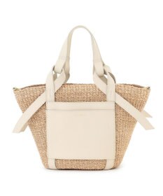 23区 【先行予約】VIOLAd'ORO アバカ レザーポケット 2WAY トートバッグ