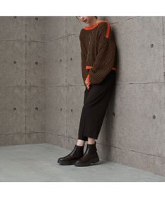 MODE ET JACOMO <carino>厚底サイドゴアブーツ