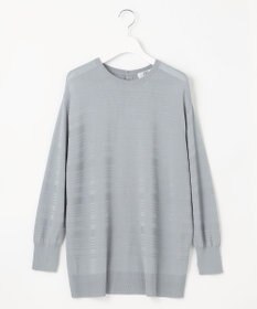 J.PRESS LADIES 【WEB限定カラーあり・洗える】SILKY RAYON STRETCH ボーダー ニット