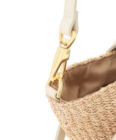 23区 【先行予約】VIOLAd'ORO アバカ レザーポケット 2WAY トートバッグ