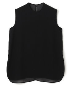 BEIGE， 【洗える】FLEUR / バックシアーノーカラーブラウス