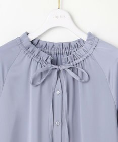 ANY SIS 【前後着用可能】ギャザーネック ブラウス