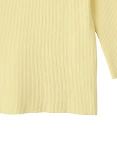 YECCA VECCA 袖釦7分袖リブニット