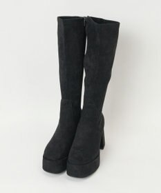 WEGO ストーム付きヒールロングブーツ