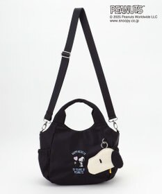 Y'SACCS SNOOPYデザイン　ギャザー2wayミニトート