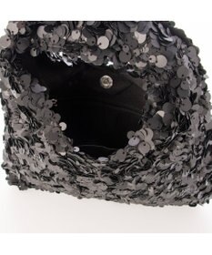 UNBILLION カシュカシュ cachecache / スパンコールトライアングルバッグ