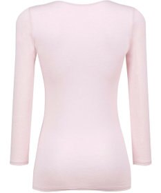 WACOAL あったかインナー 「天綿」を使用 しなやかでやわらかい あたたかくムレにくい 8分袖 長袖 【ふんわりあったか】 レディース CLD325 /ワコール