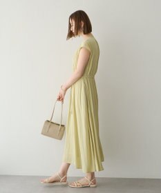 YECCA VECCA ギャザードロストワンピース