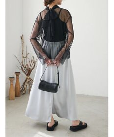 Green Parks AnriettMusee ドットチュール２ＷＡＹボウタイブラウス