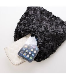 UNBILLION カシュカシュ cachecache / スパンコールトライアングルバッグ