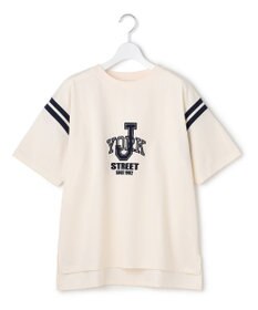 J.PRESS YORK STREET 【WOMEN】フットボールTシャツ