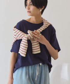 AMERICAN HOLIC 半袖コクーンカットプルオーバー