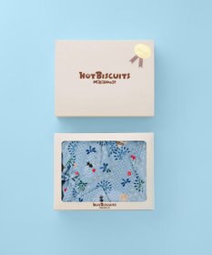 MIKI HOUSE HOT BISCUITS 総柄 ベビー甚平オール ギフトセット【BOX付き】