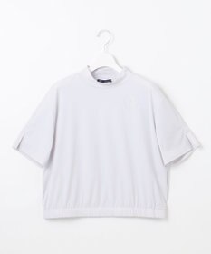 23区GOLF 【WOMEN】COOL JERSEYシリーズ クロップド丈 モックネック