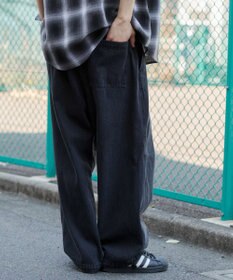 WEGO 【ユニセックス着用ITEM/SMLサイズ展開】イージーサーカスパンツ