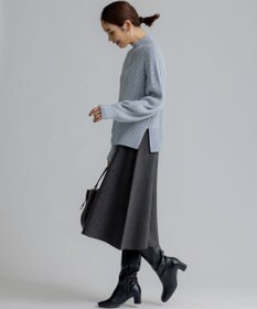 組曲 ニットフレア スカート